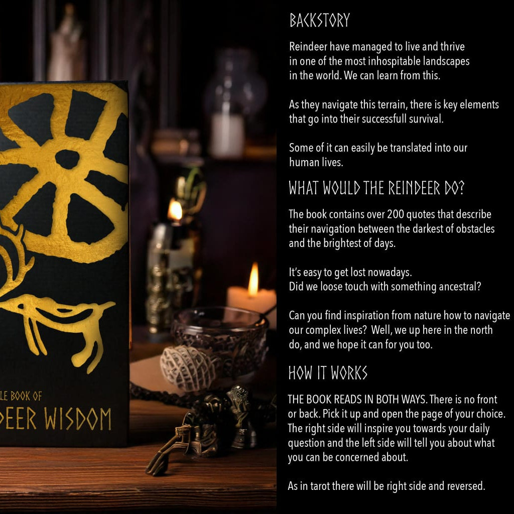 Freyias Little Book of Reindeer Wisdom Oracular Book