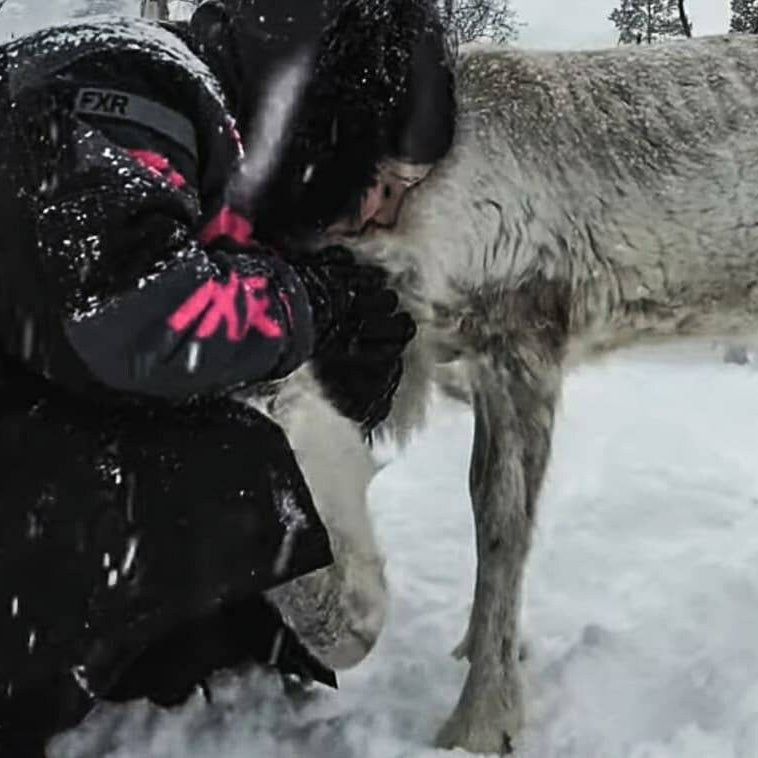Reindeer Antler Pocket Charm for Protection & Spiritual Guidance