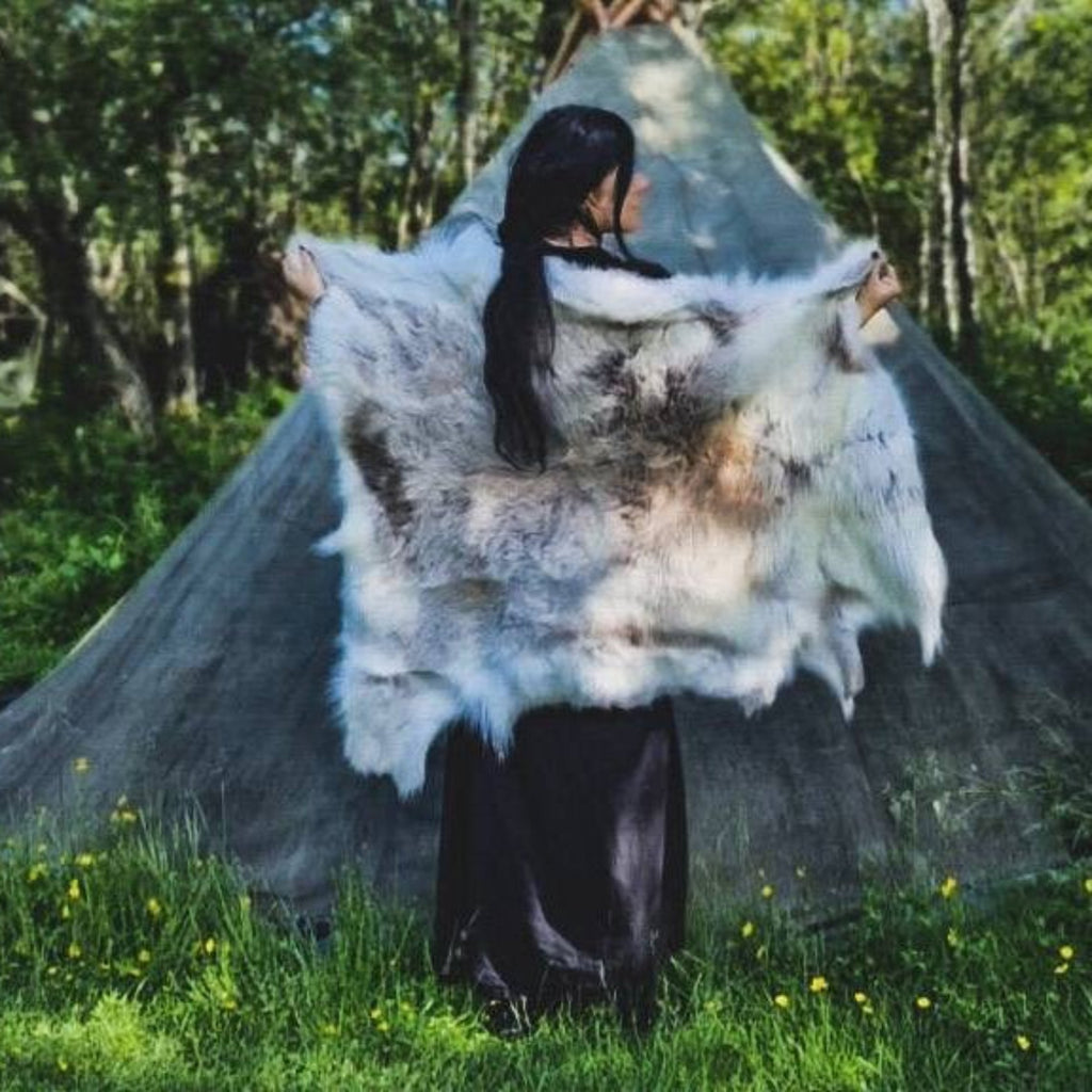 Full-Sized Reindeer Hide from Arctic Norway